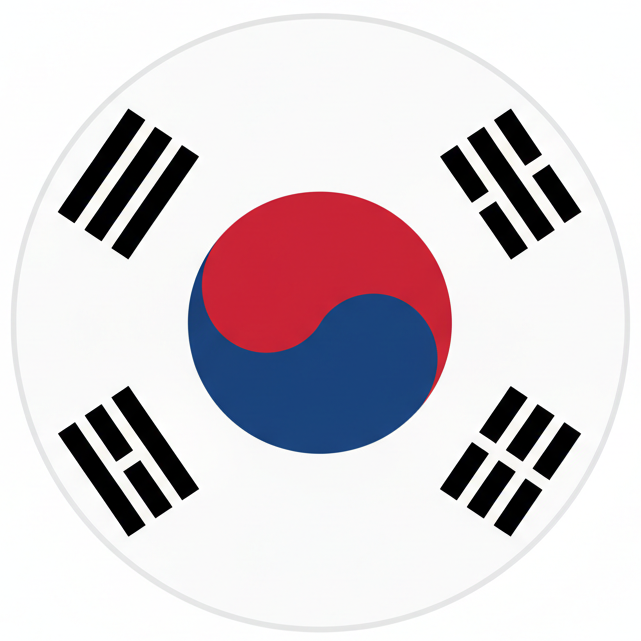 South Korea flag – eSIM for South Korea travel data plan
