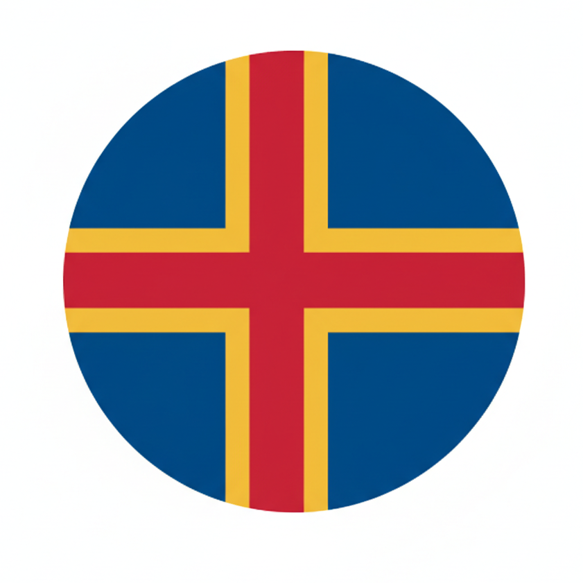 Aland Islands flag – eSIM for Aland Islands travel data plan