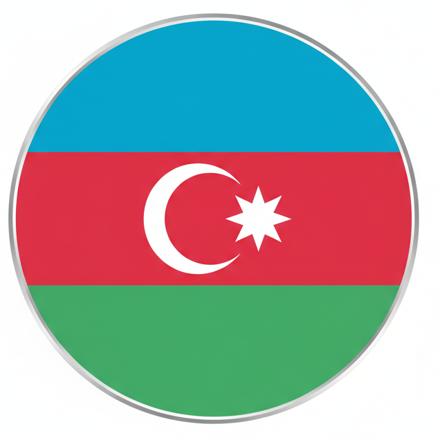 Azerbaijan flag – eSIM for Azerbaijan travel data plan