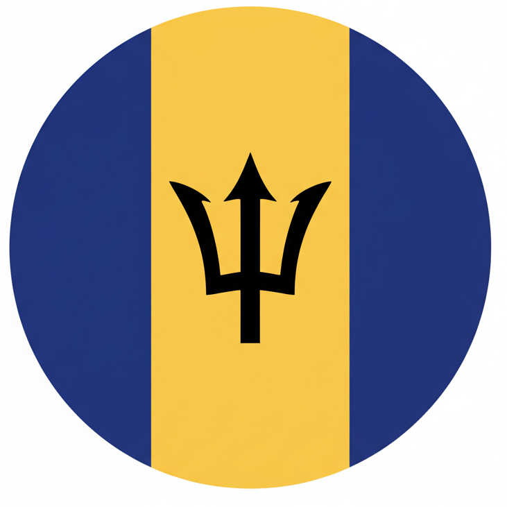 Barbados flag – eSIM for Barbados travel data plan