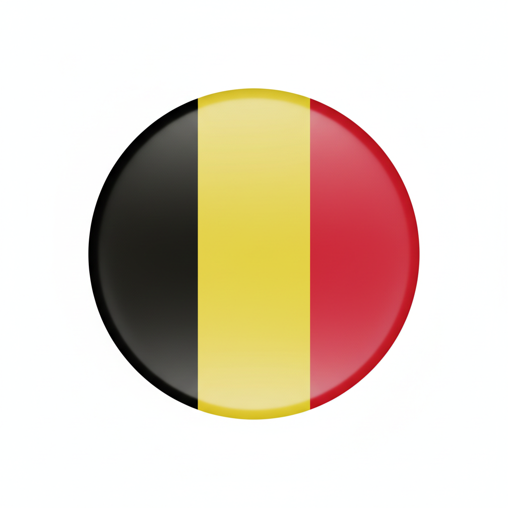 Belgium flag – eSIM for Belgium travel data plan