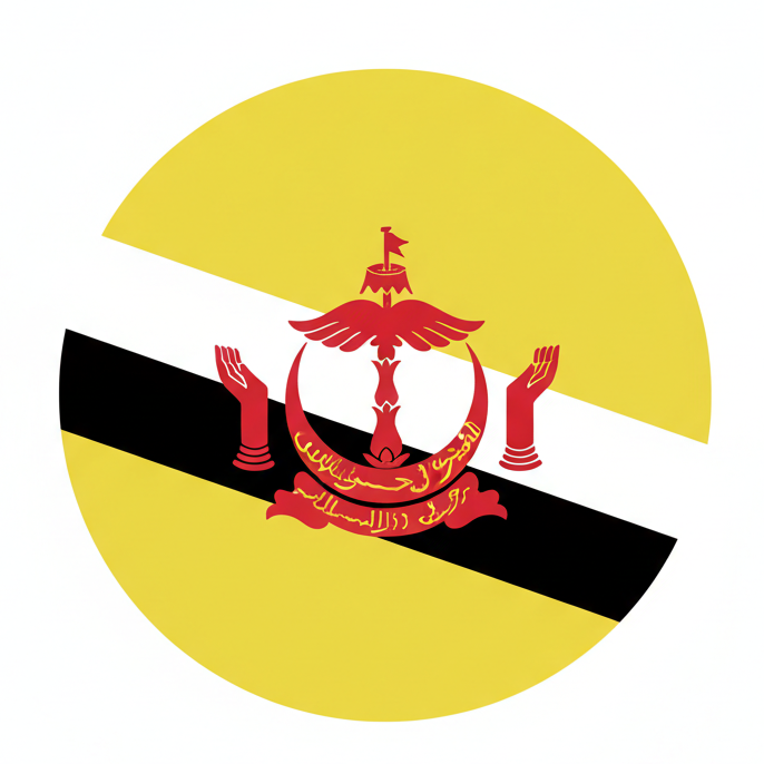 Brunei Darussalam flag – eSIM for Brunei Darussalam travel data plan