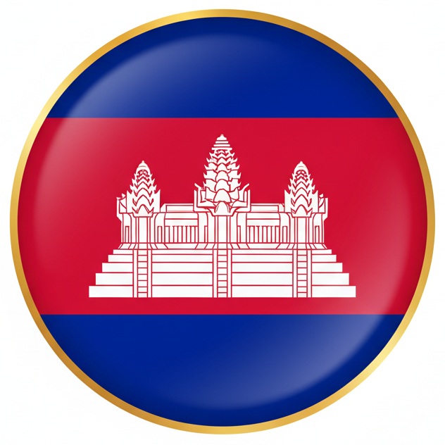 Cambodia flag – eSIM for Cambodia travel internet data