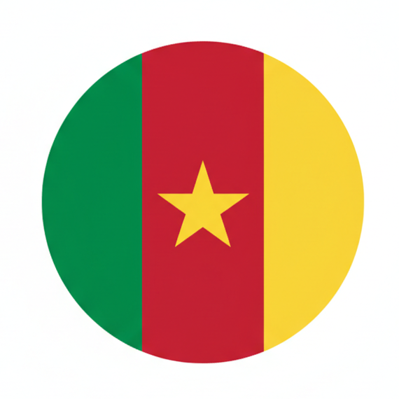Cameroon flag – eSIM for Cameroon travel data plan