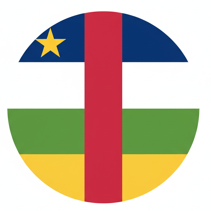 Central African Republic flag – eSIM for Central African Republic travel data plan