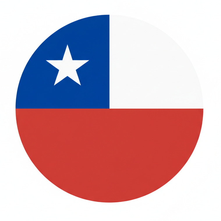 Chile flag – eSIM for Chile travel data plan