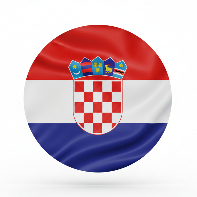 Croatia flag – eSIM for Croatia travel data plan