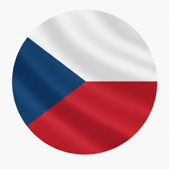 Czech Republic flag – eSIM for Czech Republic travel data plan