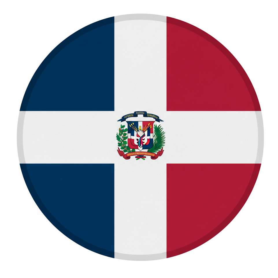 Dominican Republic flag – eSIM for Dominican Republic travel data plan