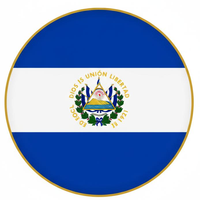 El Salvador flag – eSIM for El Salvador travel internet plan