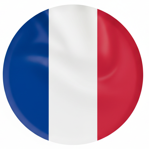France flag – eSIM for France travel data plan