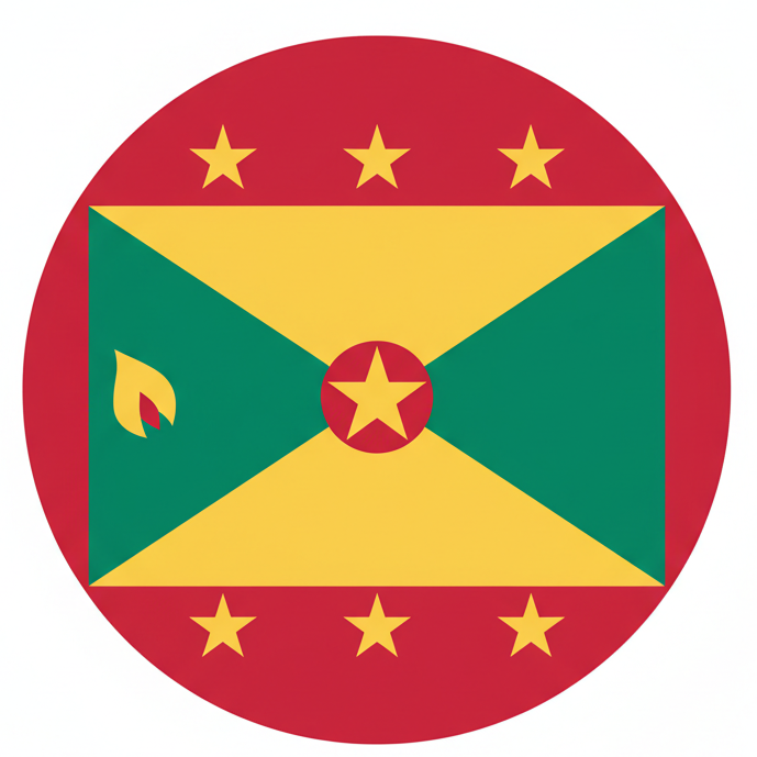 Grenada flag – eSIM for Grenada travel data plan
