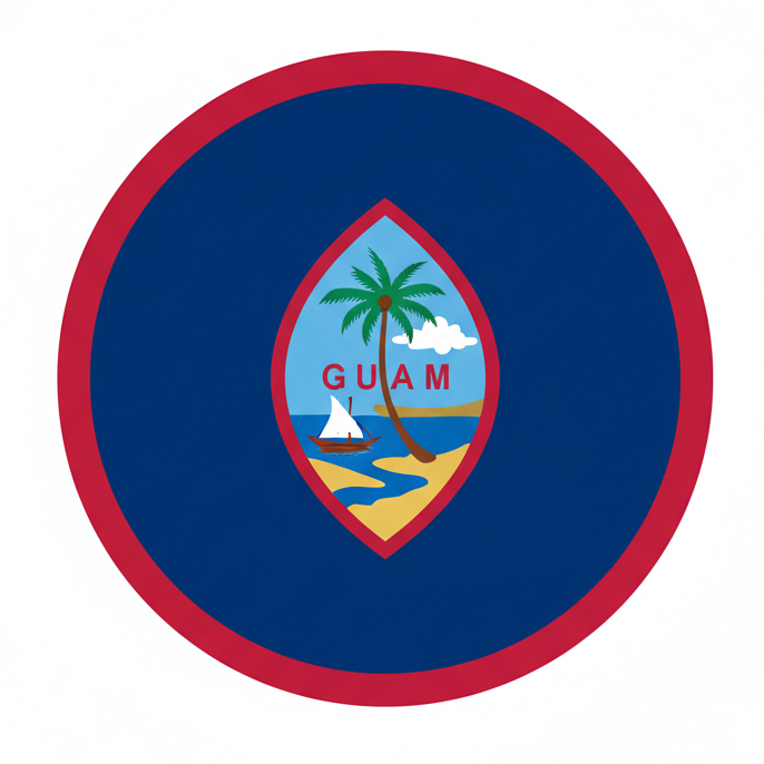 Guam flag – eSIM for Guam travel data plan