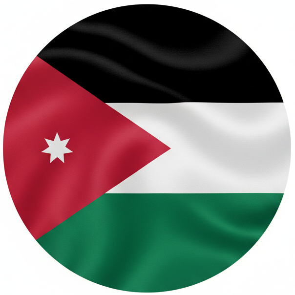 Jordan flag – eSIM for Jordan travel data plan