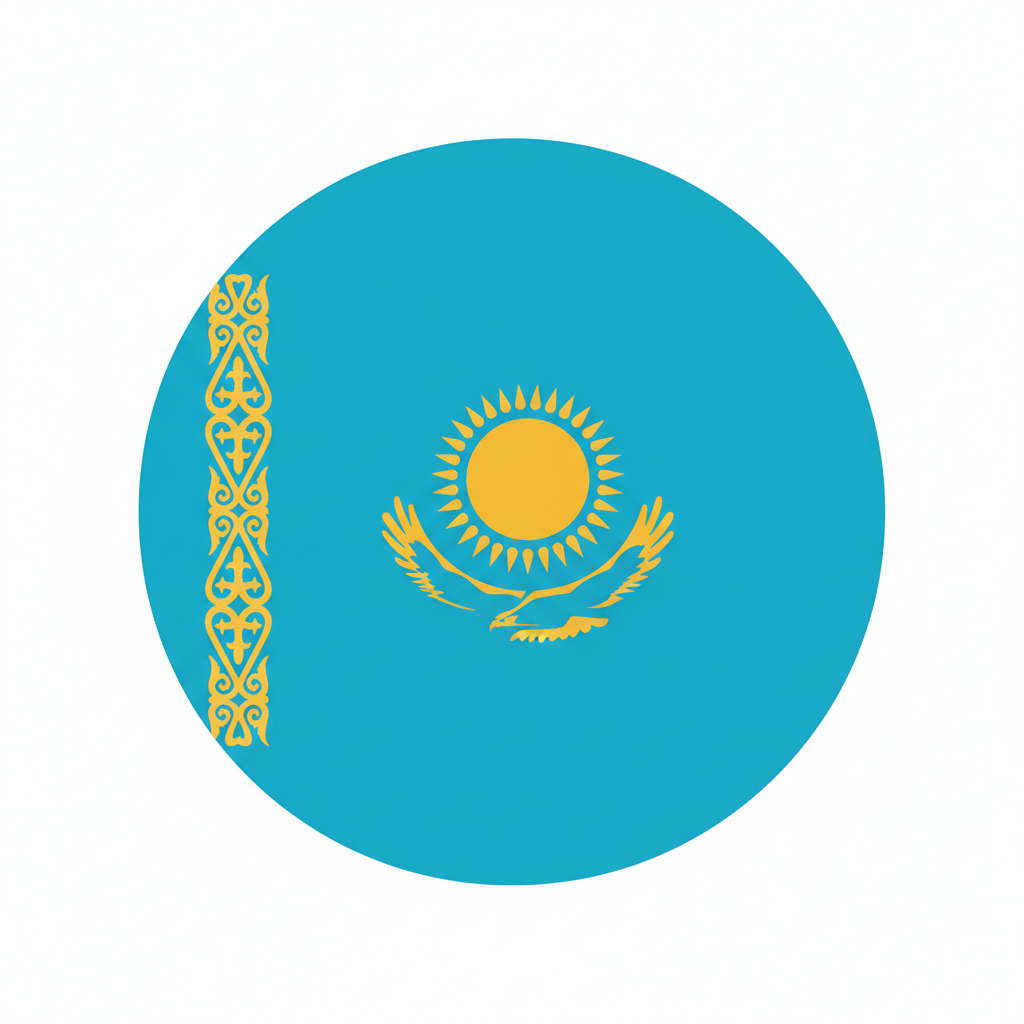 Kazakhstan flag – eSIM for Kazakhstan travel data plan