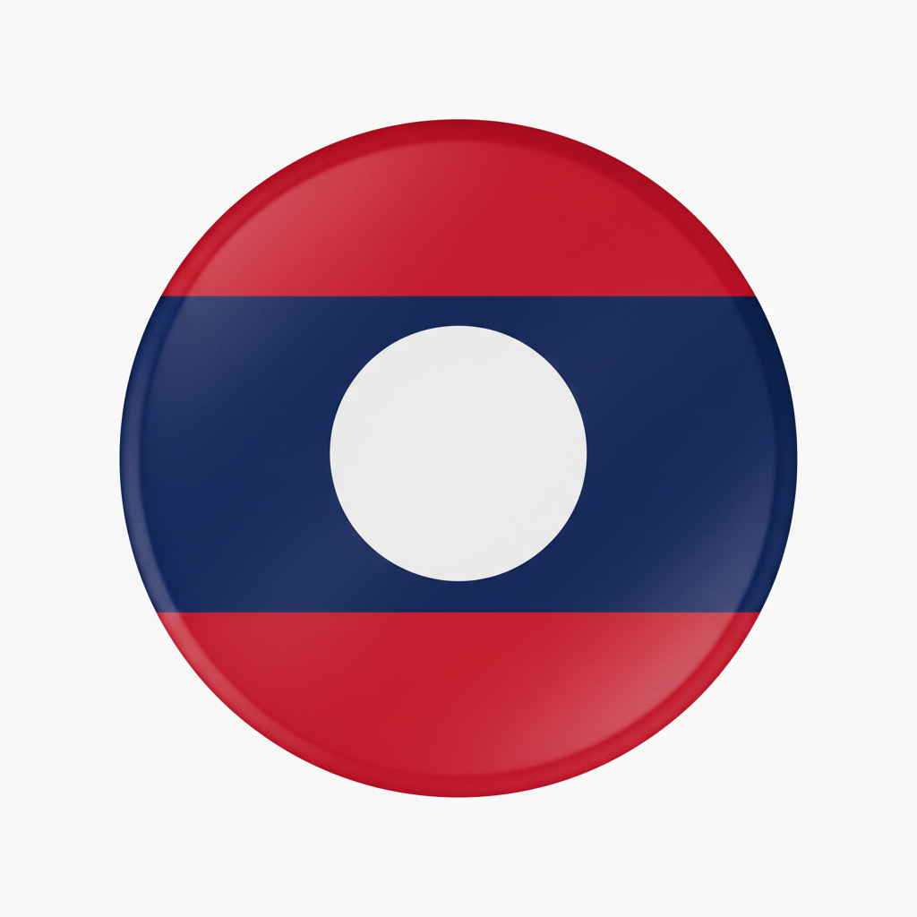 Laos flag – eSIM for Laos travel internet data