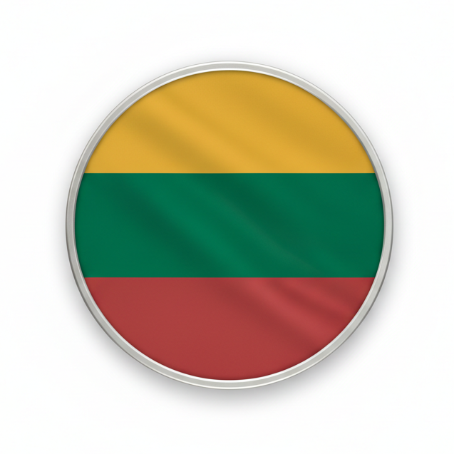 Lithuania flag – eSIM for Lithuania travel data plan