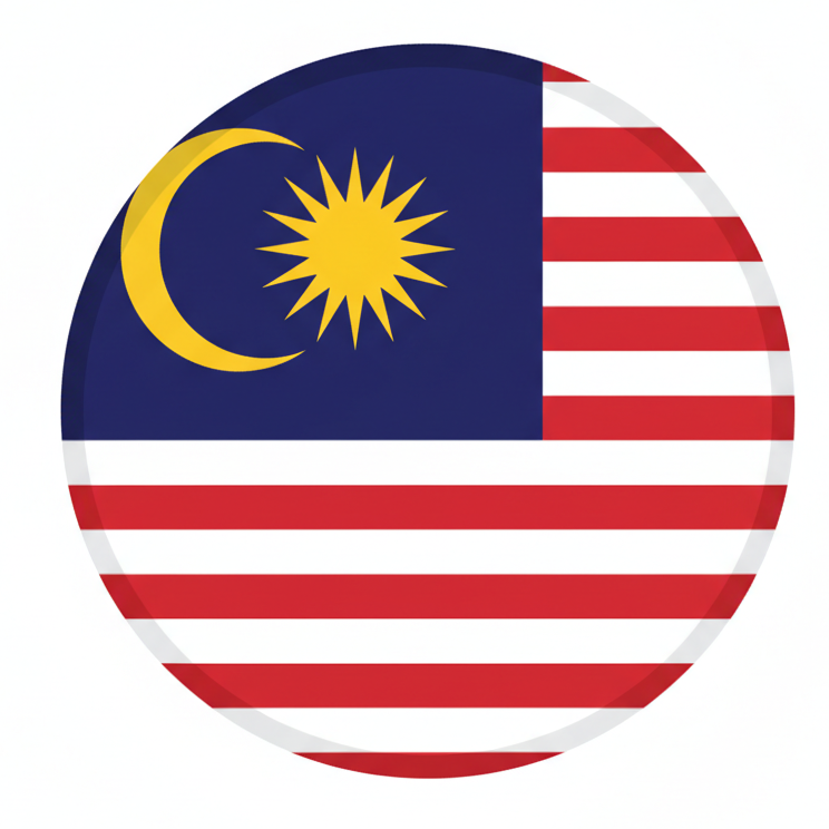 Malaysia flag – eSIM for Malaysia travel mobile data