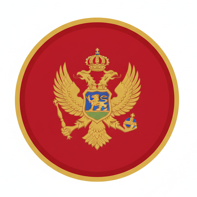 Montenegro flag – eSIM for Montenegro travel internet data