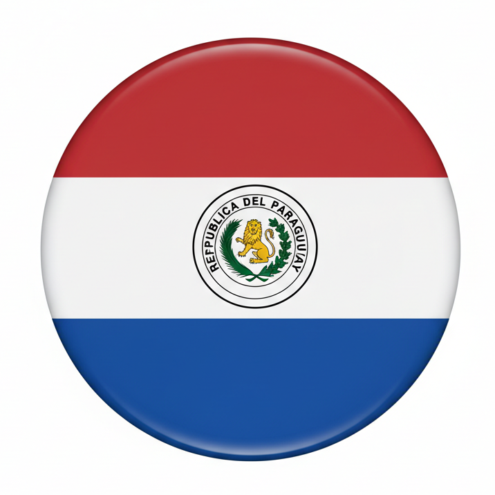 Paraguay flag – eSIM for Paraguay travel data plan