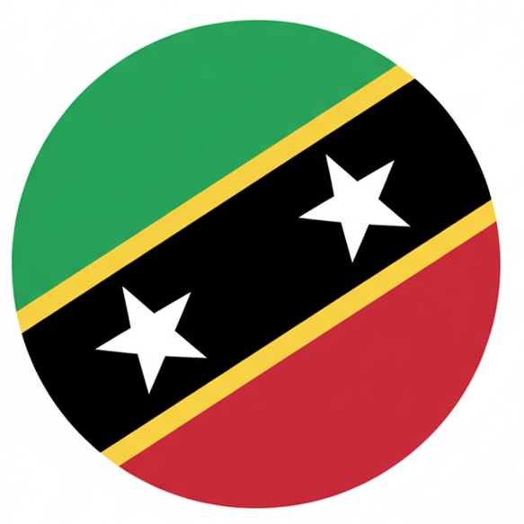 Saint Kitts and Nevis flag – eSIM for Saint Kitts and Nevis travel mobile data