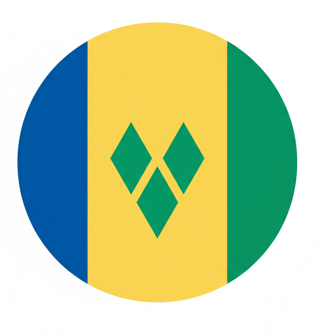 Saint Vincent and the Grenadines flag – eSIM for Saint Vincent and the Grenadines travel data