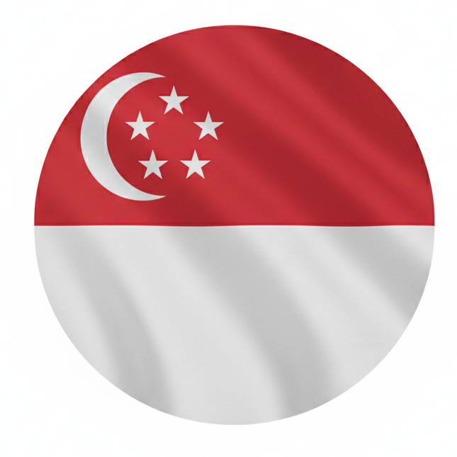 Singapore flag – eSIM for Singapore travel data plan
