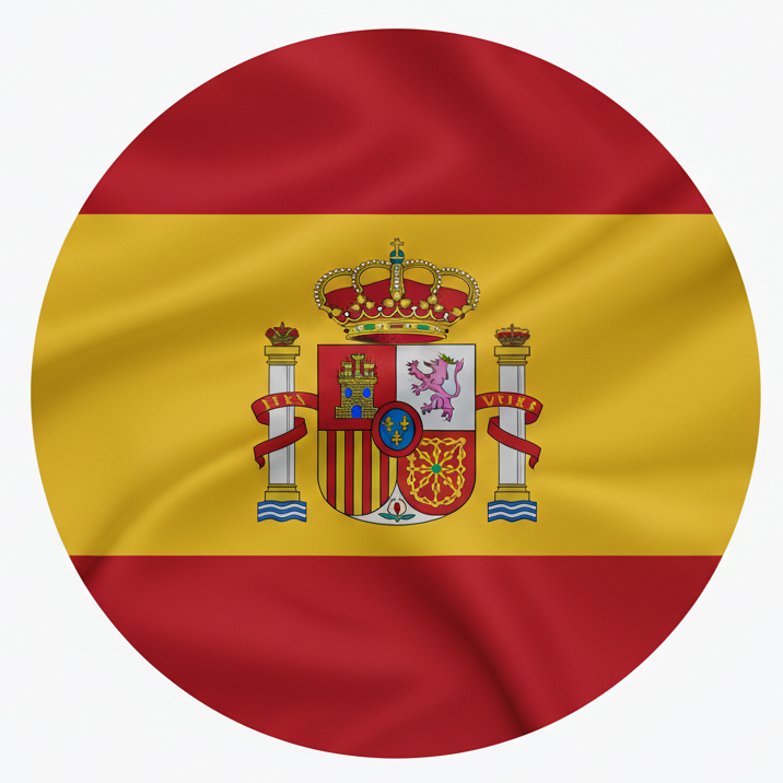 Spain flag – eSIM for Spain travel data plan