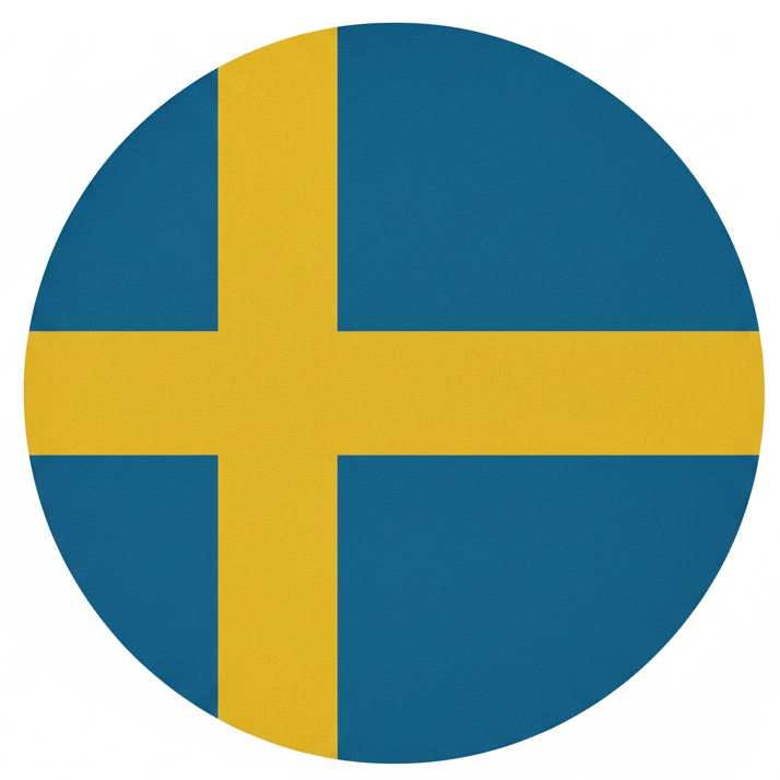 Sweden flag – eSIM for Sweden travel internet data