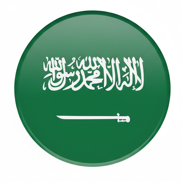 Saudi Arabia flag – eSIM for Saudi Arabia travel internet data