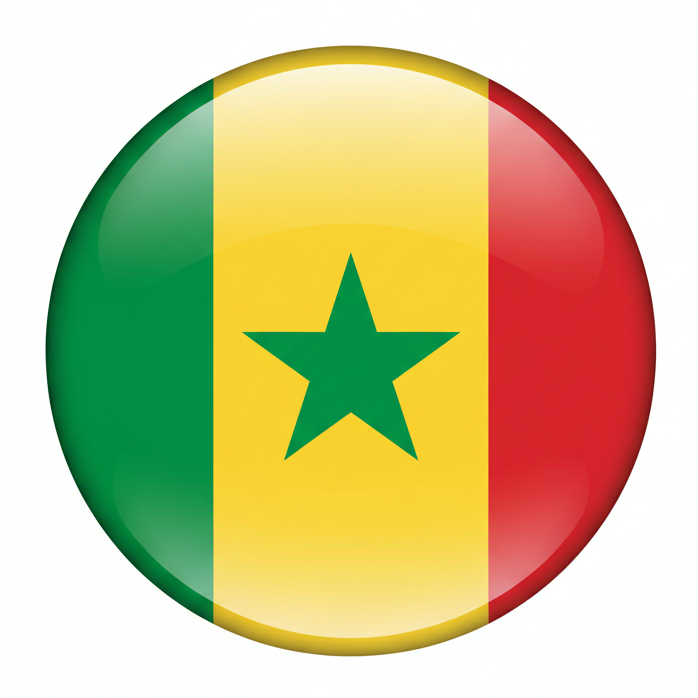 Senegal flag – eSIM for Senegal travel data plan
