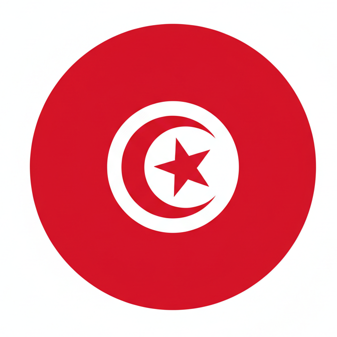 Tunisia flag – eSIM for Tunisia travel mobile data